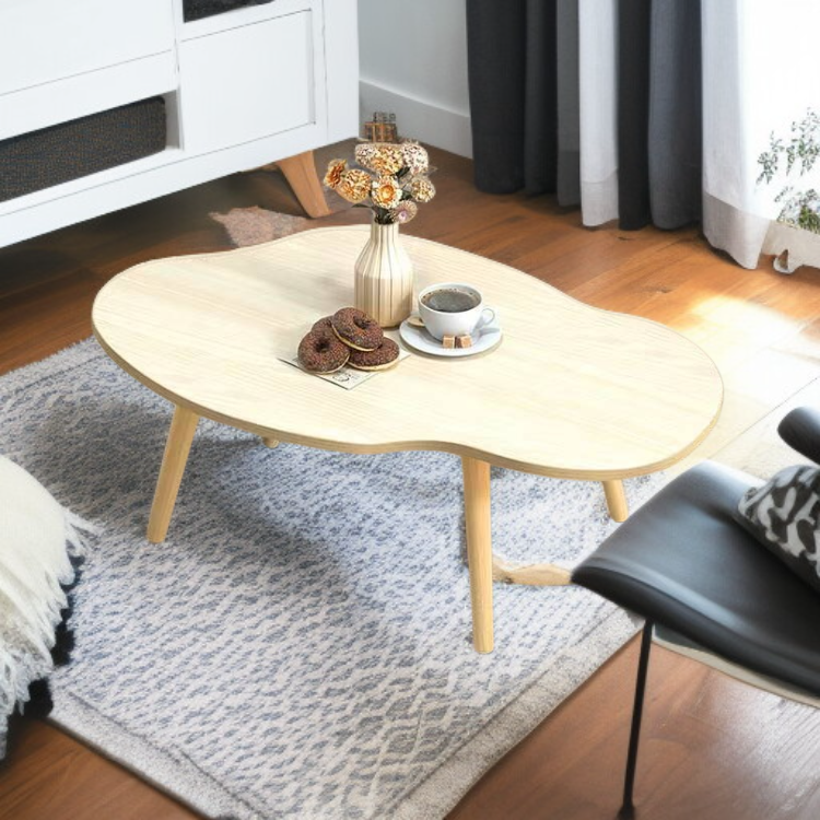 원목 작은 티테이블