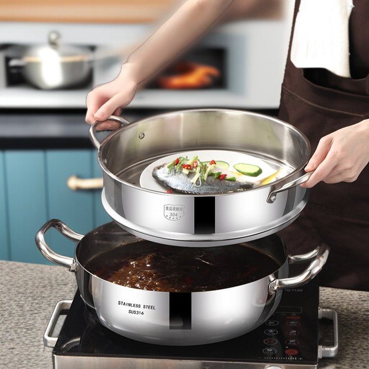 Household Induction Cooker Special Double Ear Soup Pot