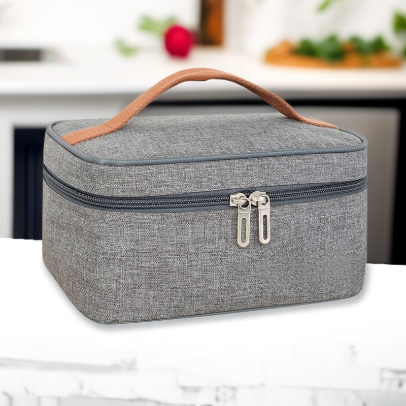 Bolsa porta alimentos térmica de gran capacidad, material catiónico