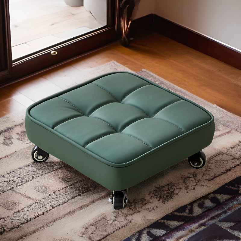 Taburete para sellar lechada en casa