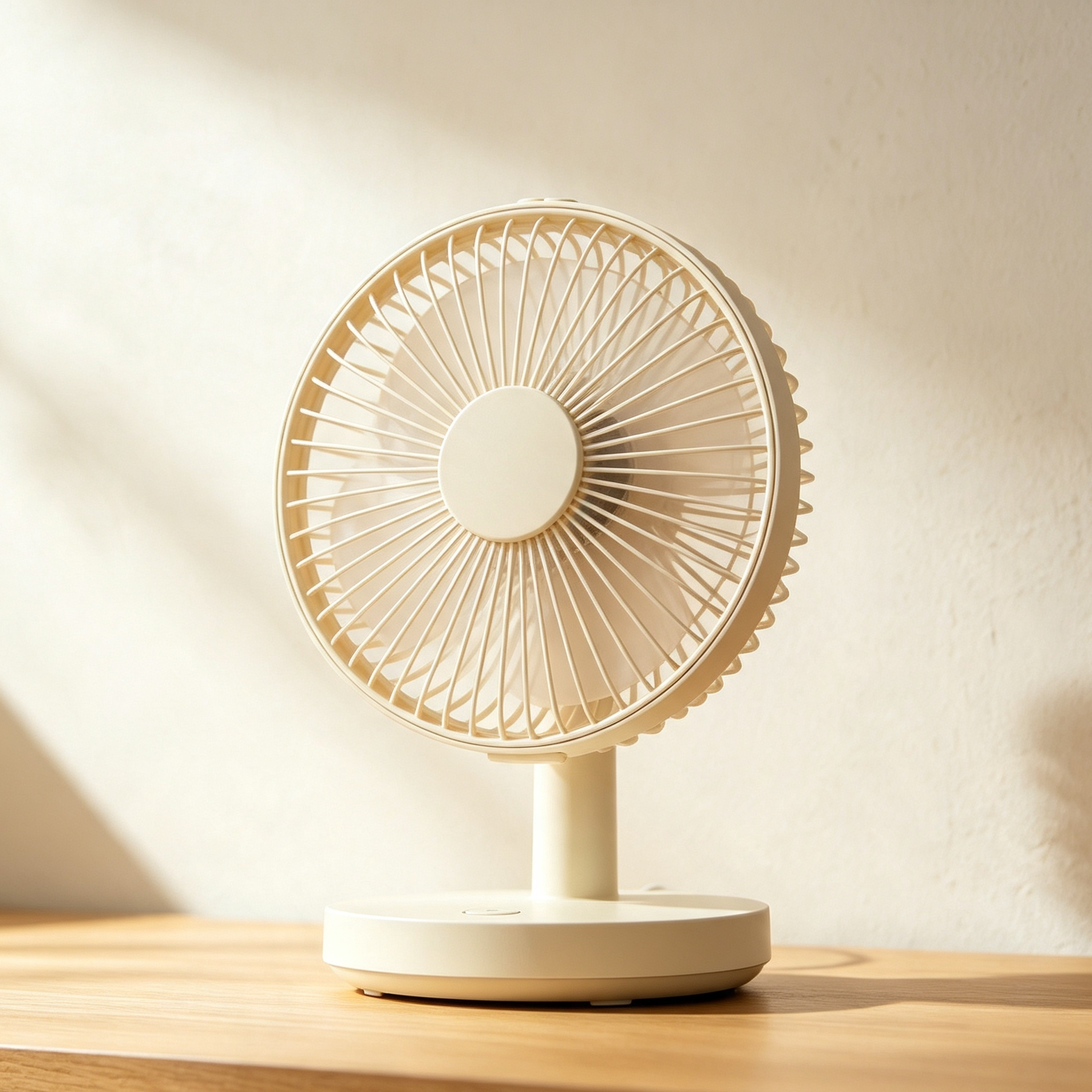 Compact desktop mini fans set of 2 for office and home