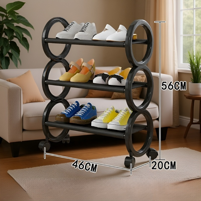 방진 기능이 뛰어난 신발장 근접 촬영