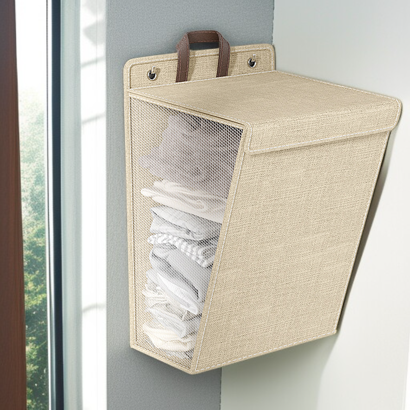 Multifunktionaler faltbarer Aufbewahrungskorb für Studentenwohnheime