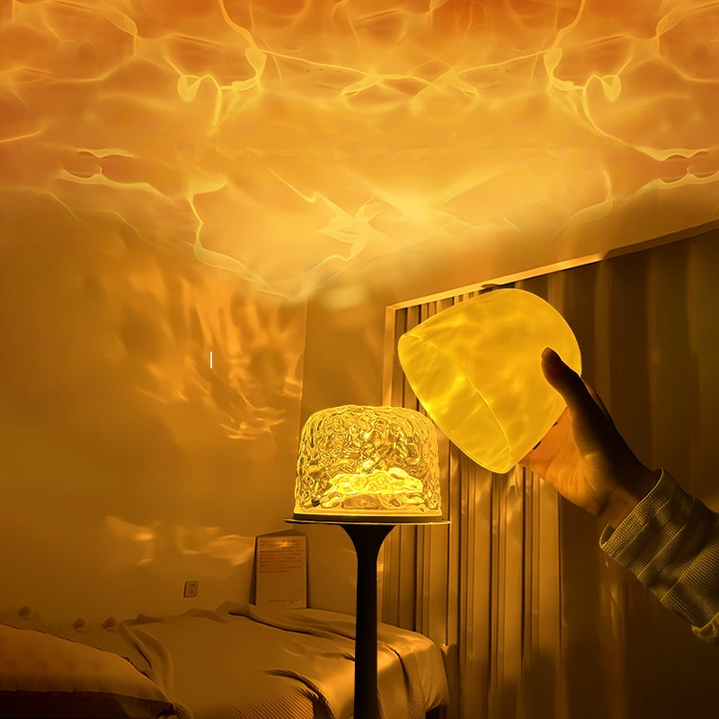 Romantické vodní vlnky Ambientní světlo