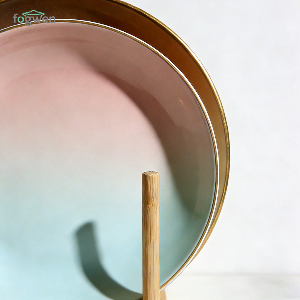 天然竹製碗碟瀝水架 家用碗筷收納（5個）