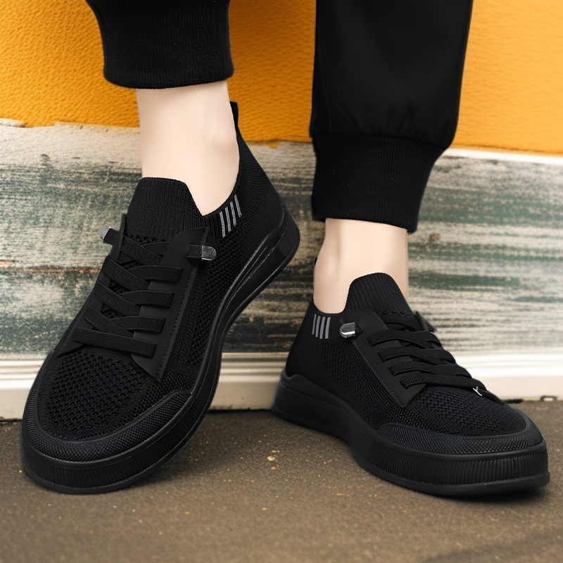 メンズ夏の新しいスタイルのファッショナブルな浅い口のスニーカー、高級な万能カジュアルシューズ、通気性と臭いのないメンズシューズ、メンズシューズ