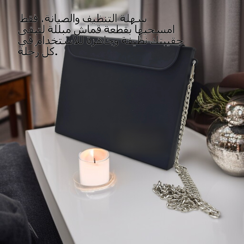 حقيبة مكياج سيليكون عصرية للسيدات للسفر