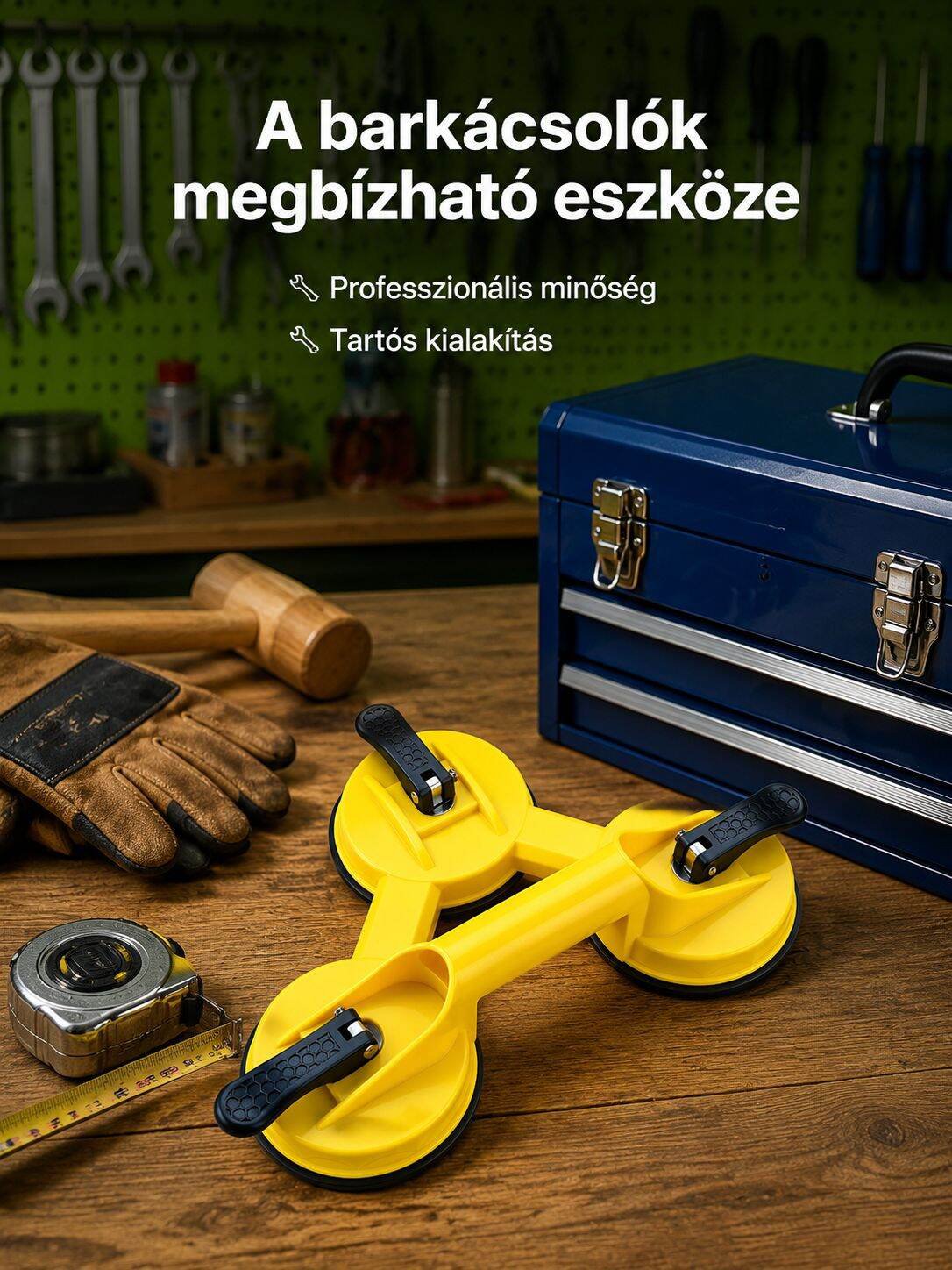 Biztonságos tapadókorong otthoni használatra