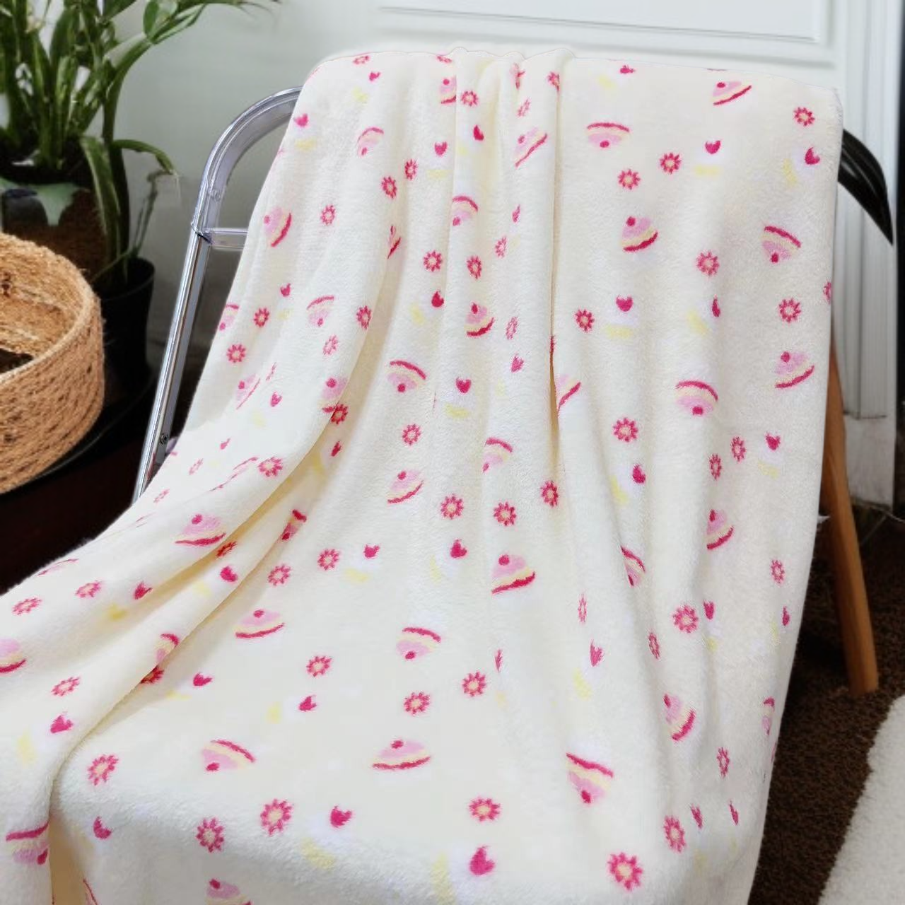 사무실 다용도 점심 담요