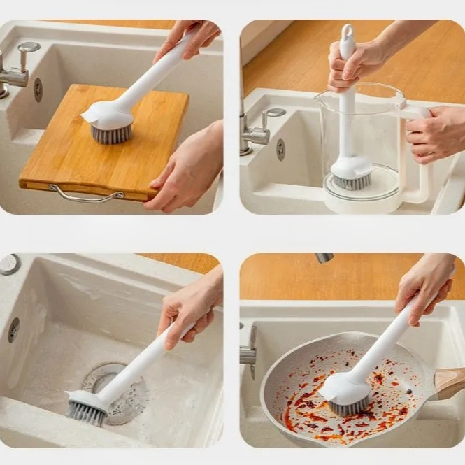 二合一旋轉鍋刷