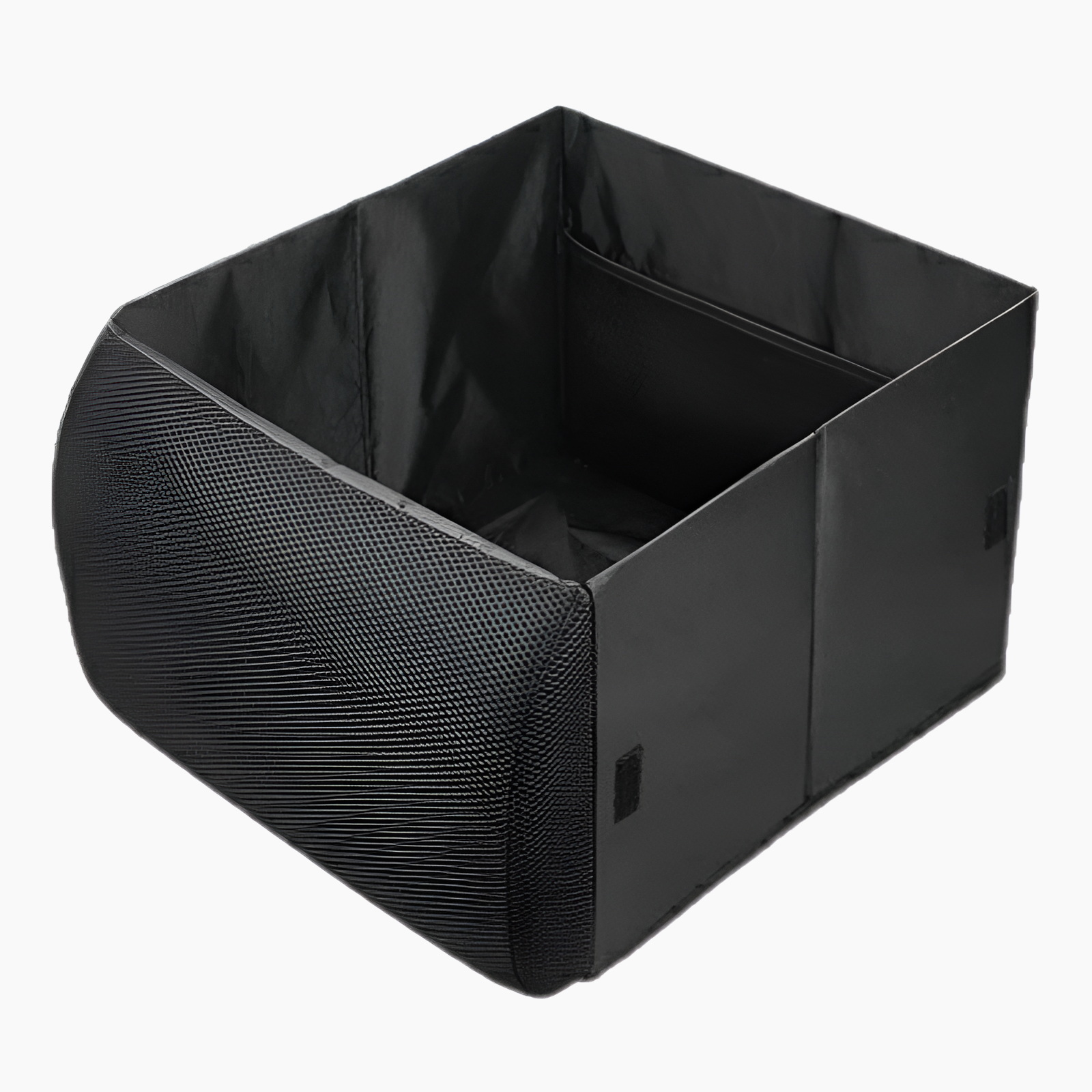 新型車用シート収納ボックス＆腰サポート一体型 折りたたみ式長方形カーオーガナイザー