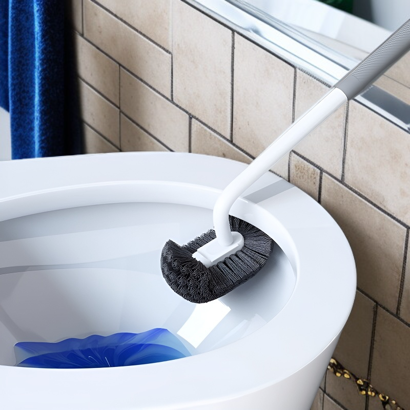 فرشاة تنظيف الحمام بمقبض طويل