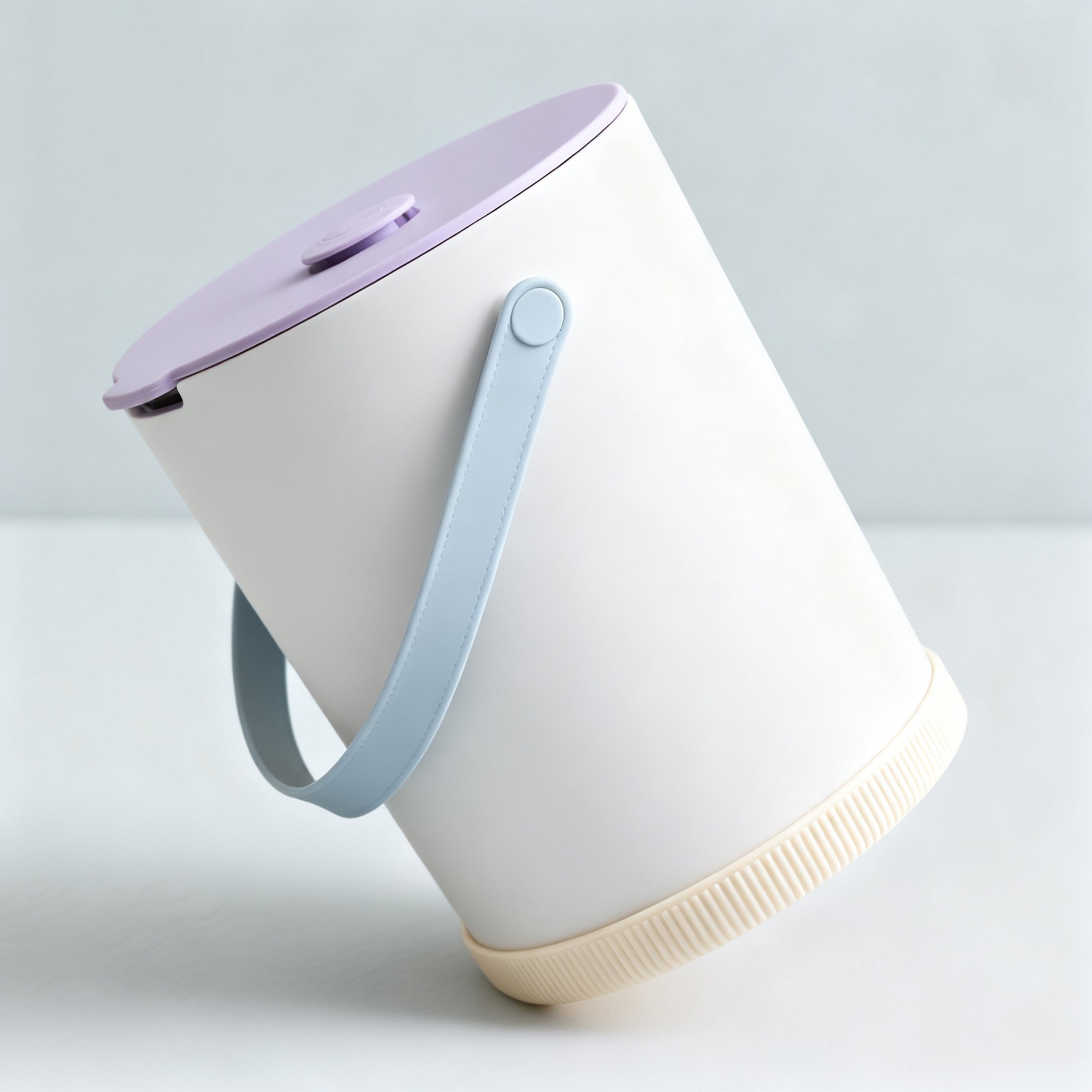 ชุดถังขยะพลาสติกแบบมินิมอล 2 ใบ