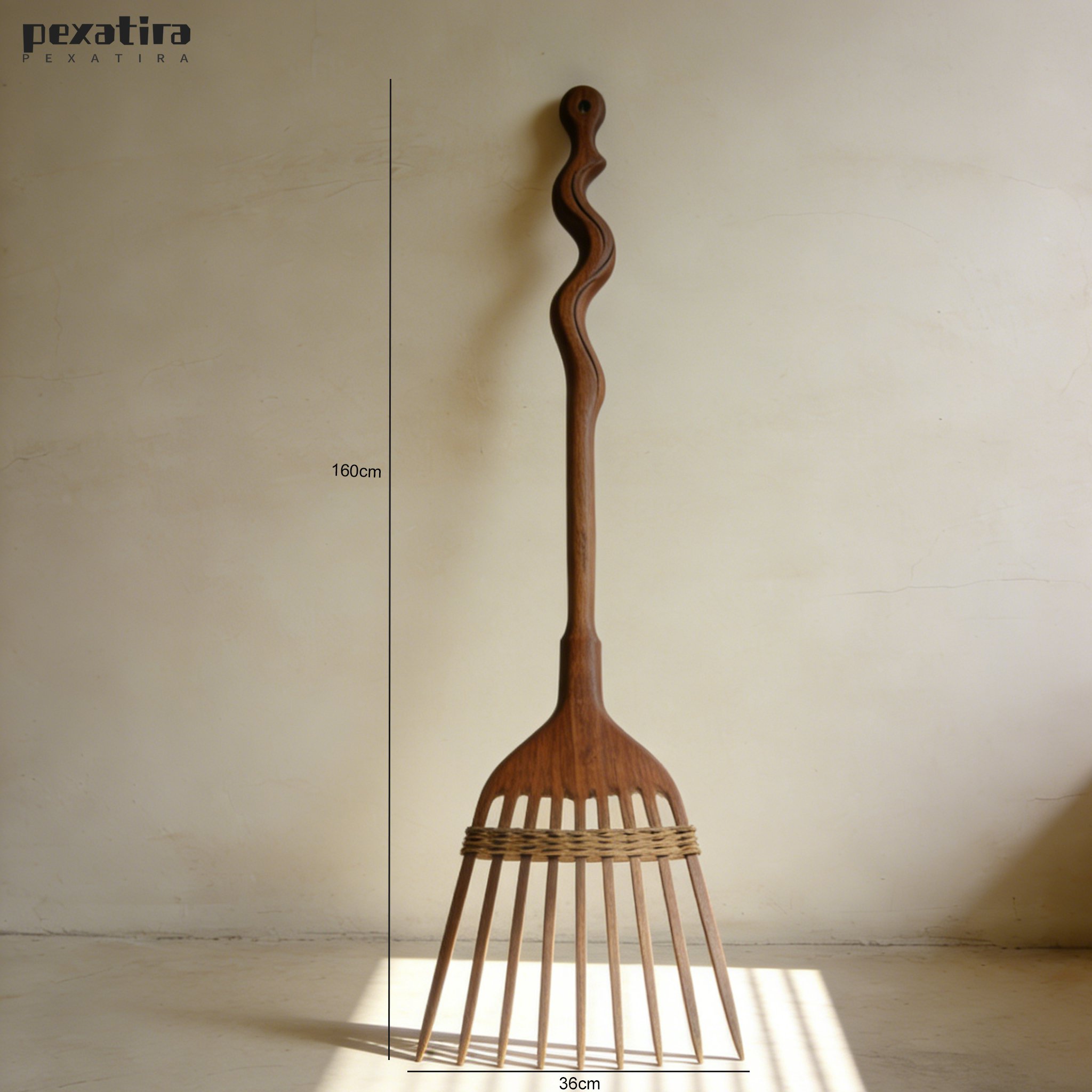 อุปกรณ์ทำสวน คราดสำหรับขุดดิน