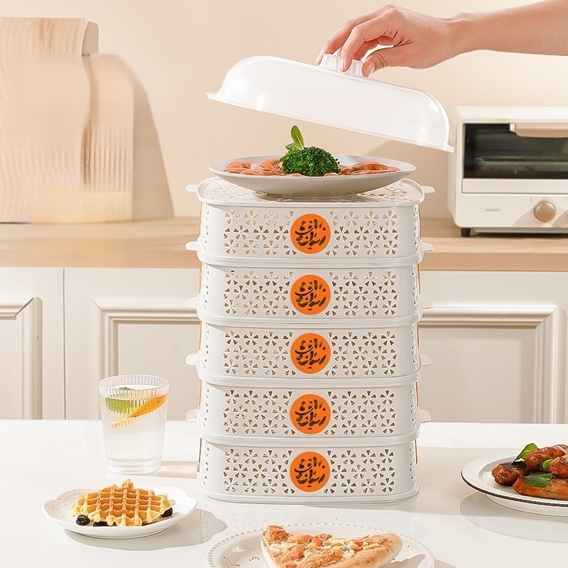 ผ้าคลุมอาหารบนโต๊ะอาหาร วัสดุปลอดภัยต่อสุขภาพ