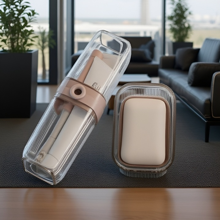 라이트 럭셔리 칫솔 수납함 칫솔컵 가정용 비누 수납함