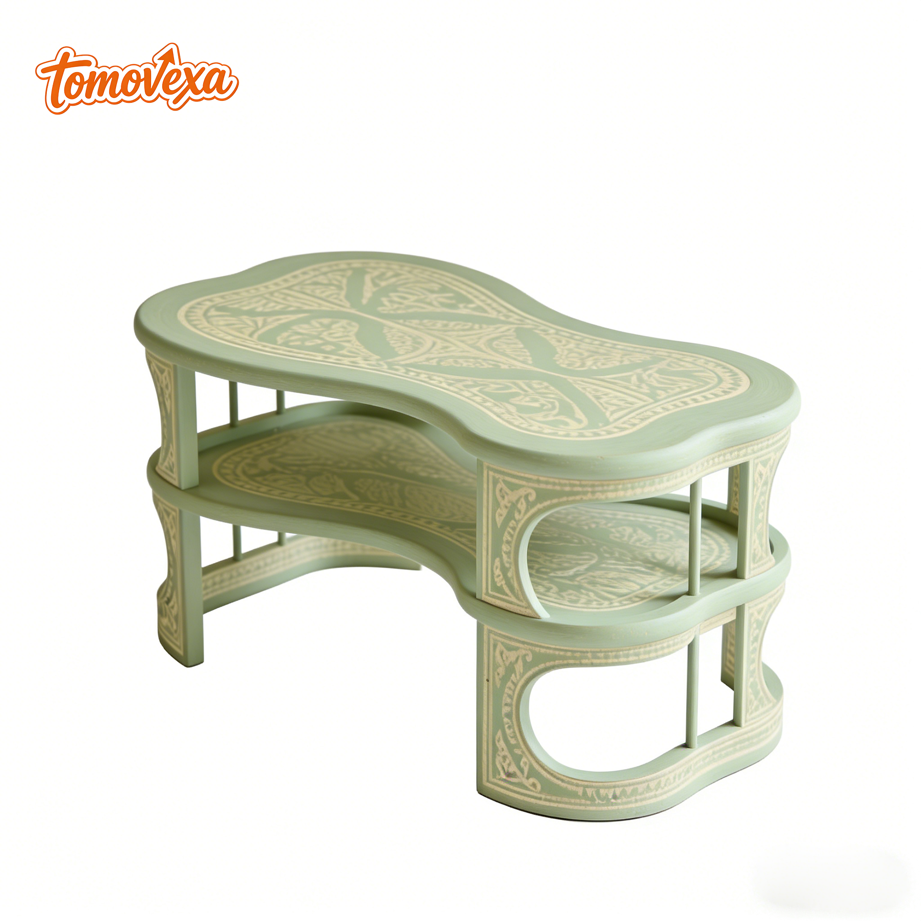 โต๊ะกาแฟสไตล์เรโทรสุดหรู