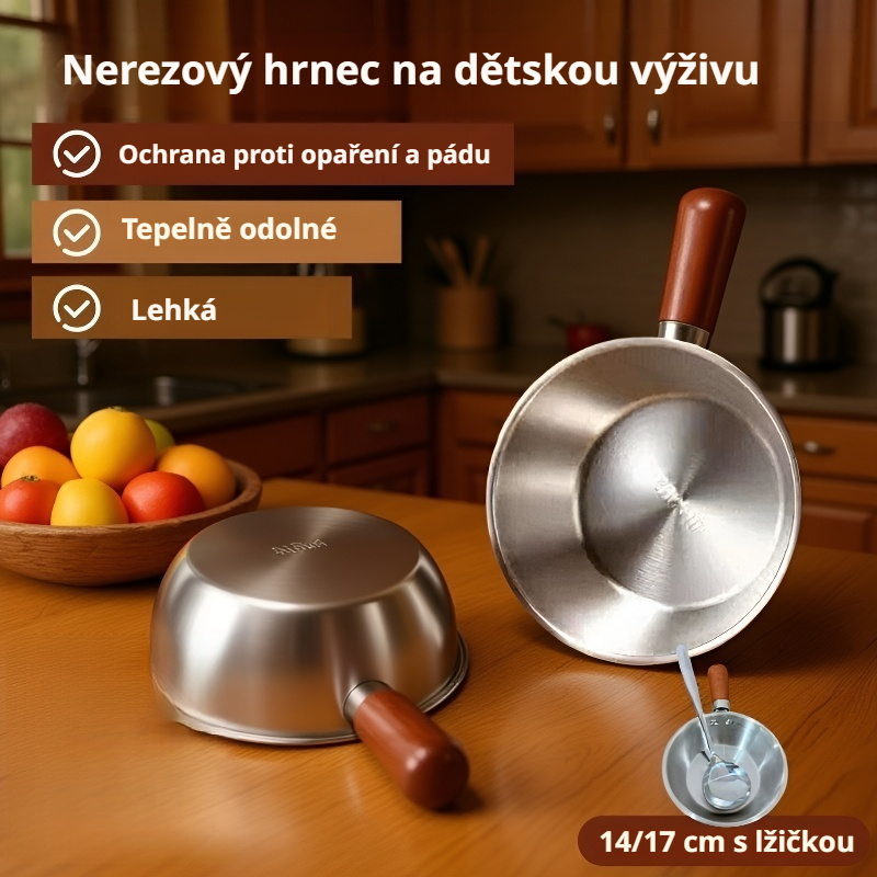 Complementary pot gold handle milk pot salad bowl