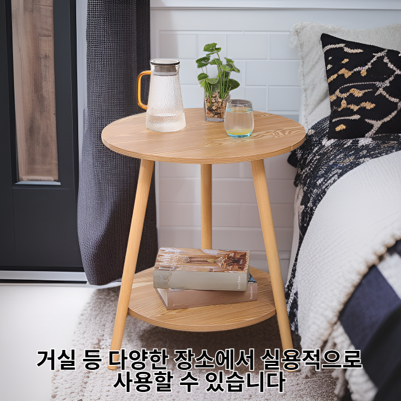 다기능 소형 티테이블 모던 심플 베란다 미니 라운드 테이블