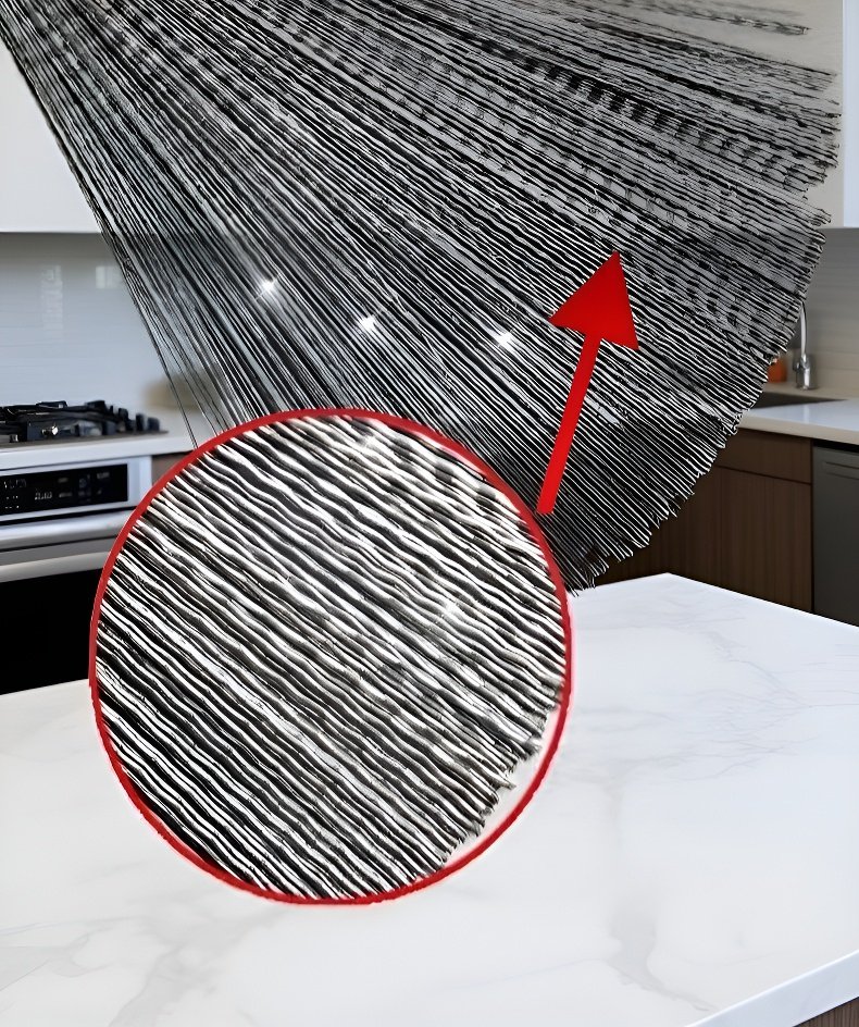 Cepillo de alambre sin dejar pelusa en superficies