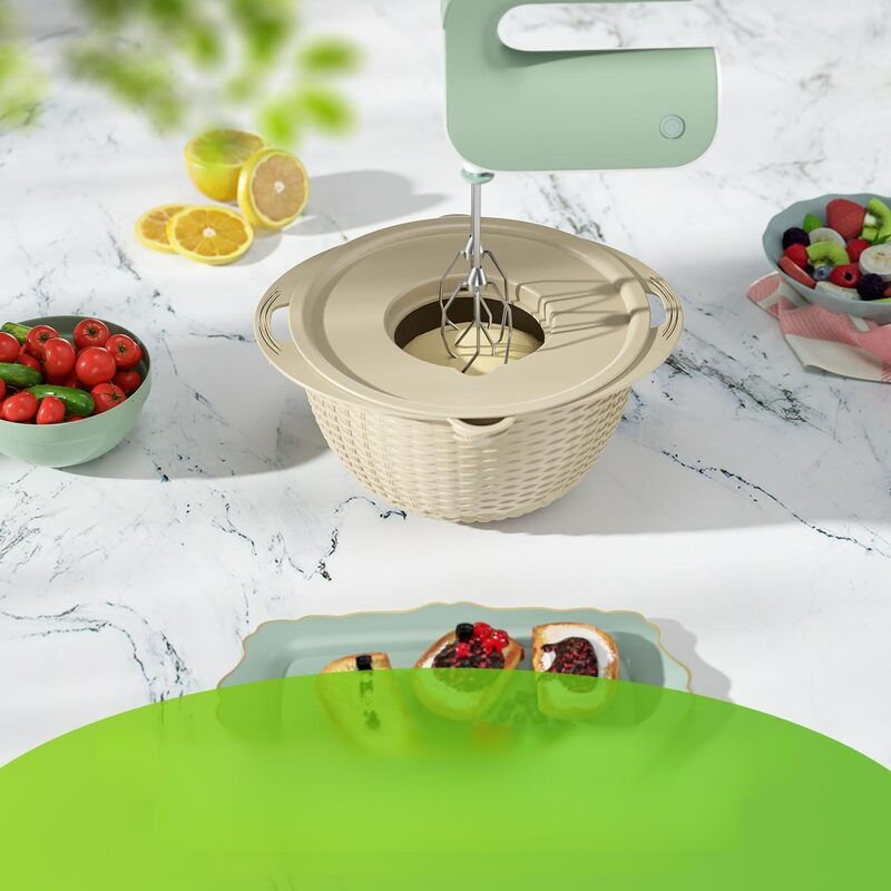 ชุดตะกร้าผักสแตนเลสสองชั้นสำหรับครัวเรือน