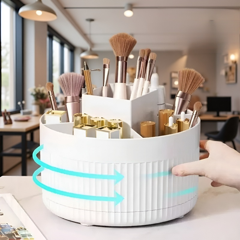 Soporte de almacenamiento giratorio para cosméticos