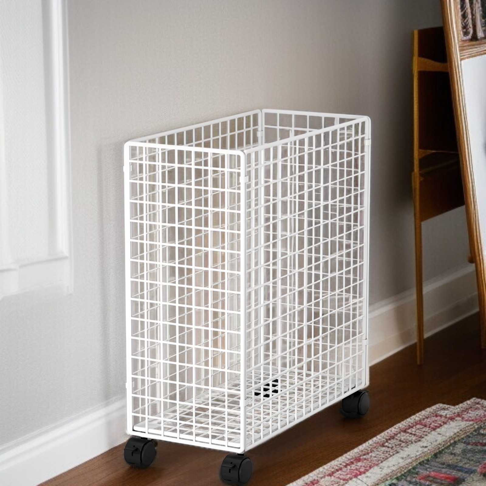 耐久性抜群の鉄芸収納バスケット