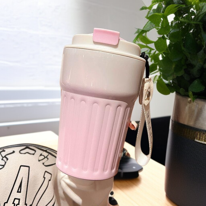 漸變色保溫杯女生專用