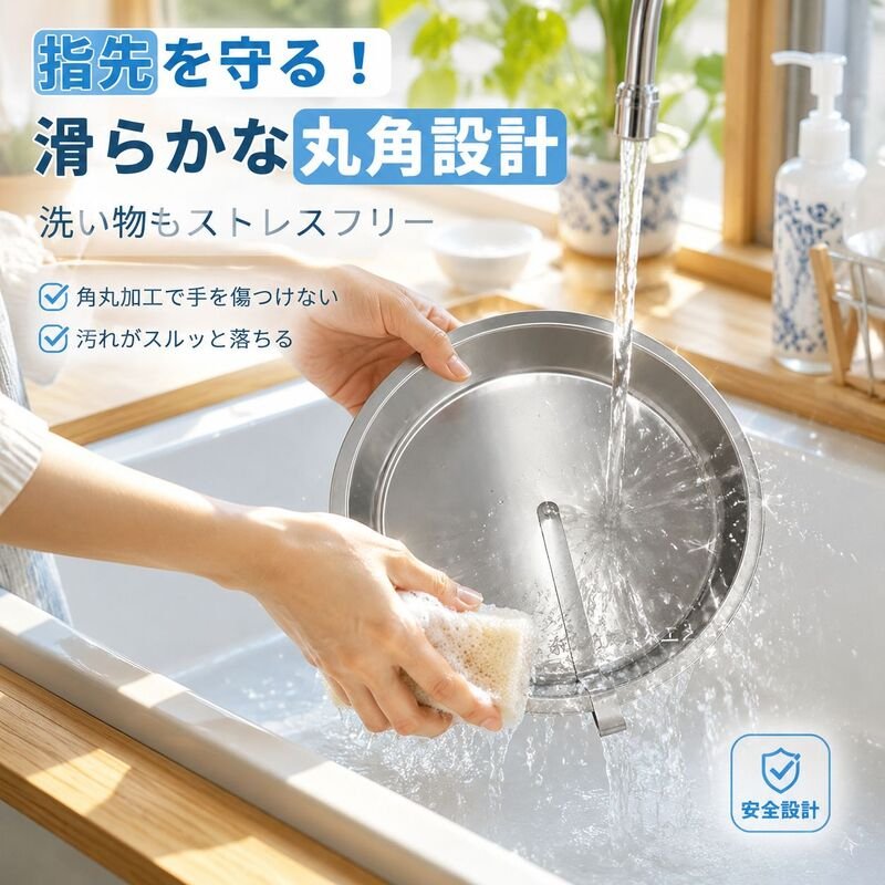 パーフェクトリリース丸型ベーキングパン