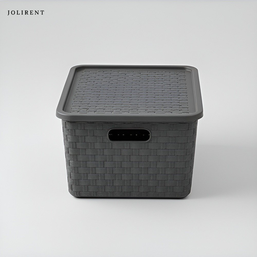 가정용 뚜껑이 있는 보관함 