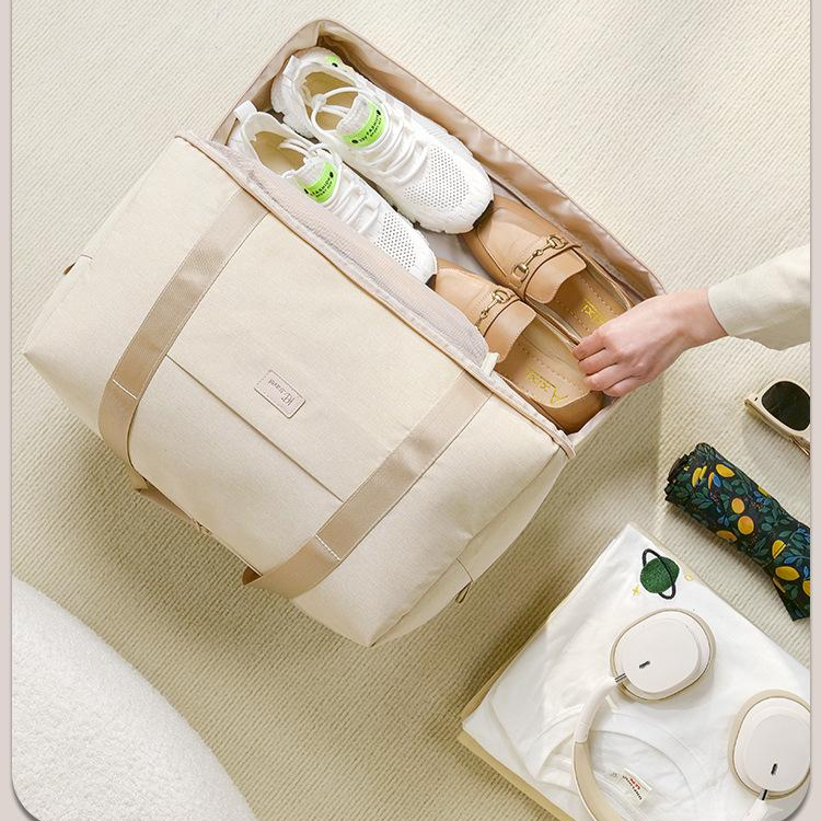 Bolsa de almacenamiento de viaje con separación seca y húmeda