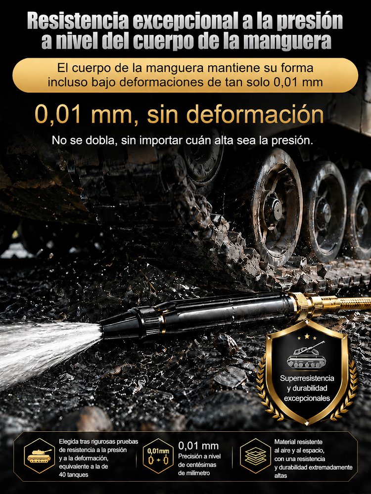 Pistola de Agua de Alta Presión para Limpieza Potente