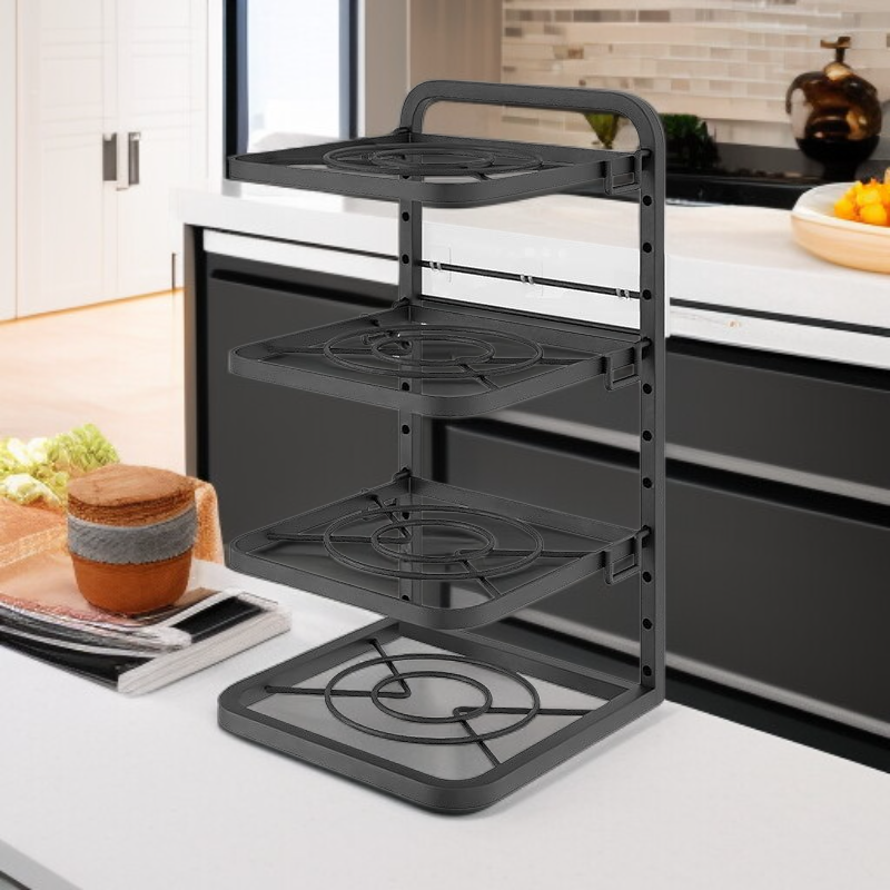 멀티 레이어 주방 수납 선반