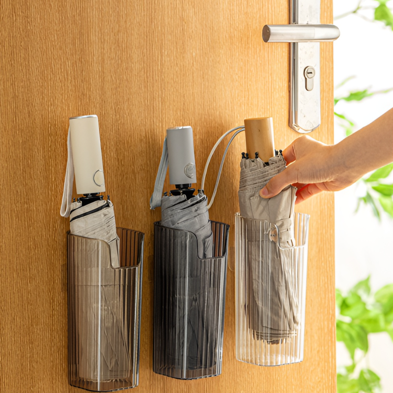 壁掛式雨傘收納架