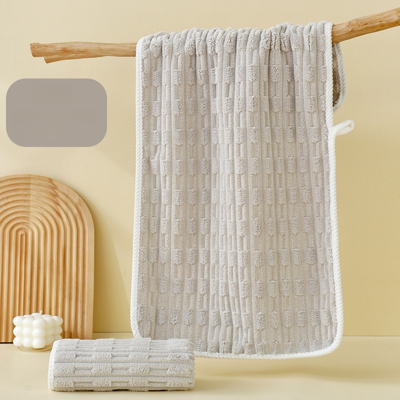 家用珊瑚絨超強吸水浴巾