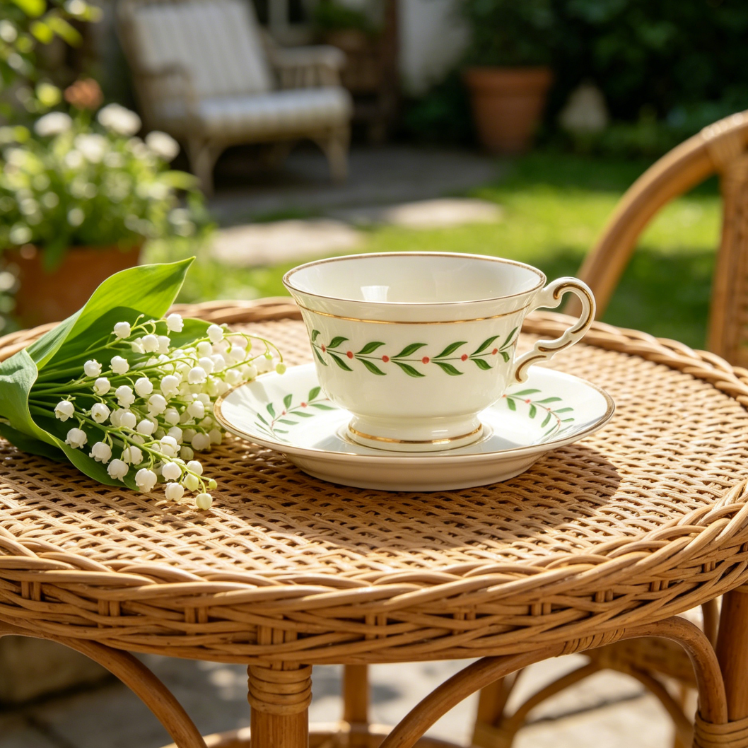 Fresh-Style Ceramic Cup Set