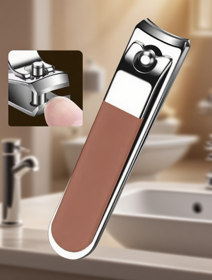 손톱깎이와 매니큐어 도구 근접 촬영