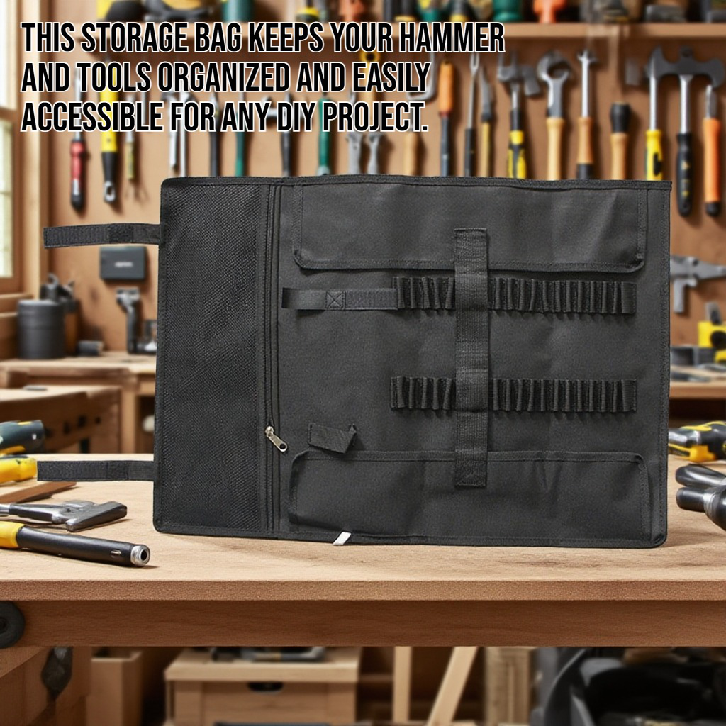 Multi functional tool hammer storage bag