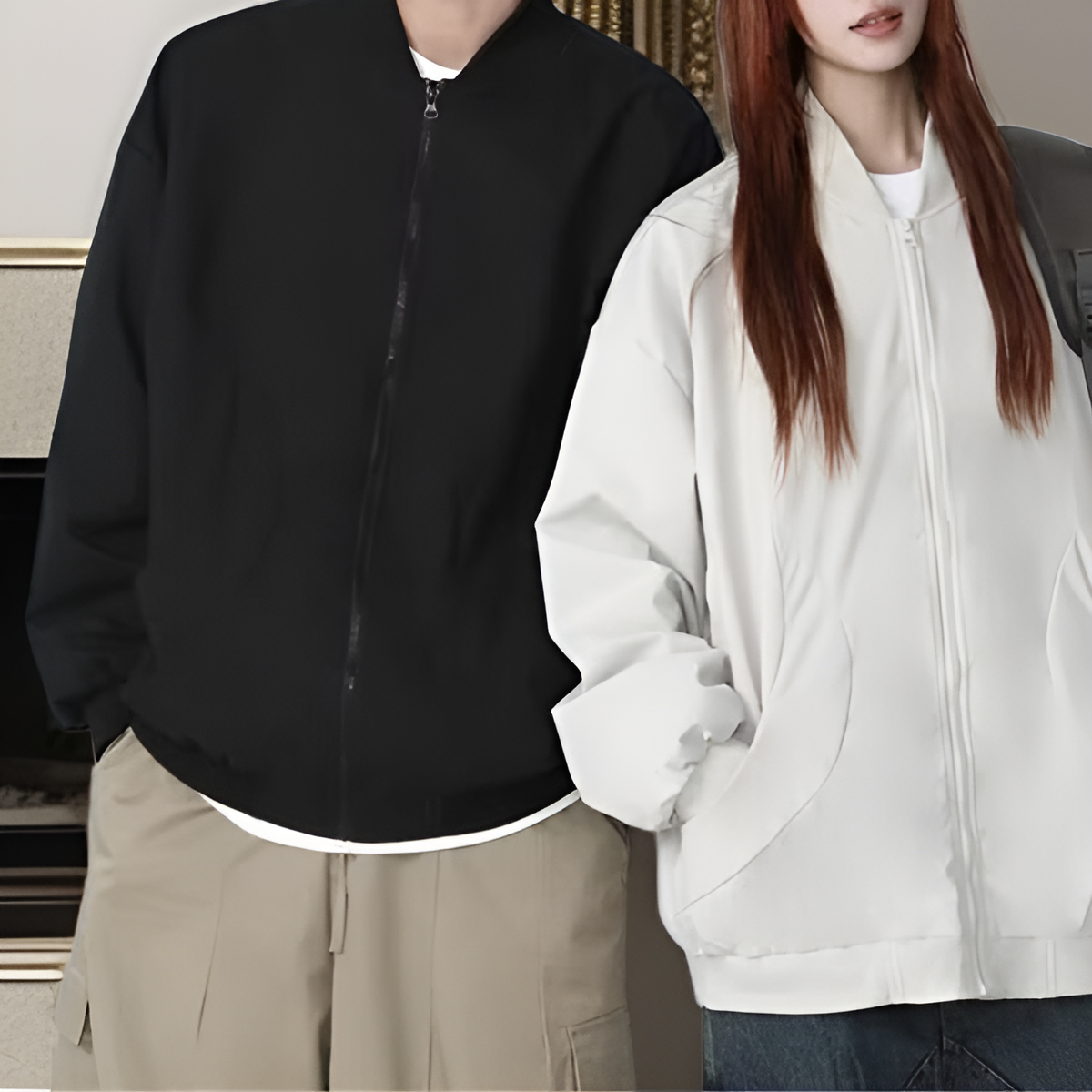 남성 슬림 캐주얼 재킷