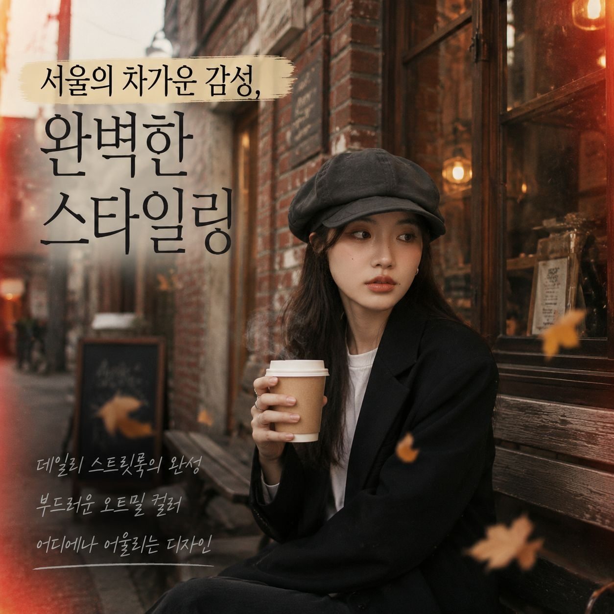 큰 머리 여성용 일본 레트로 베레모, 얼굴형 보정