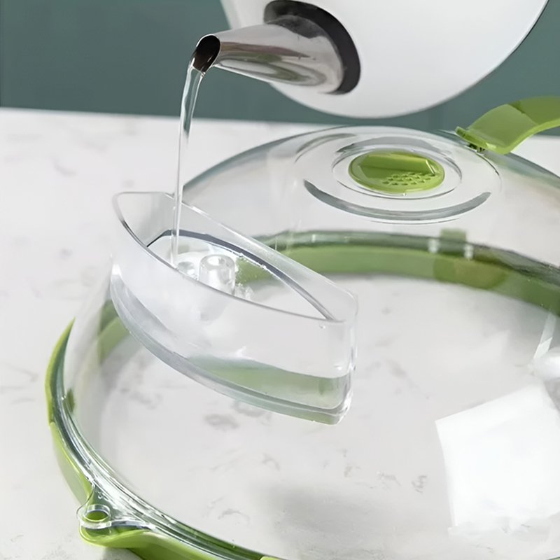 Küche Mikrowelle Hitzebeständige Lebensmittel Heizung Schutz Staubschutz