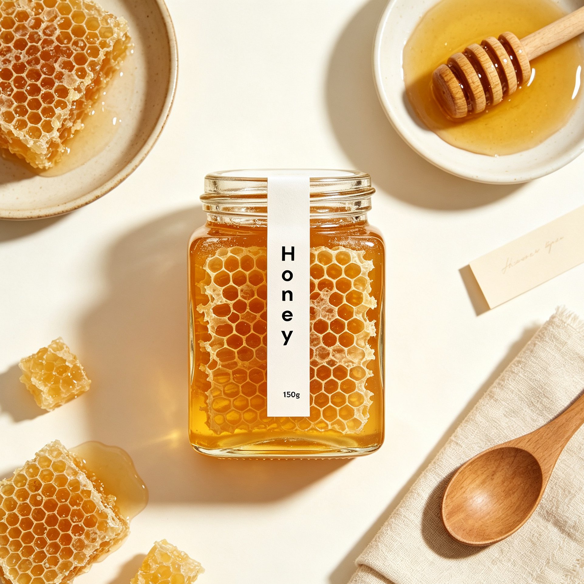 Natural Honey Trio Set