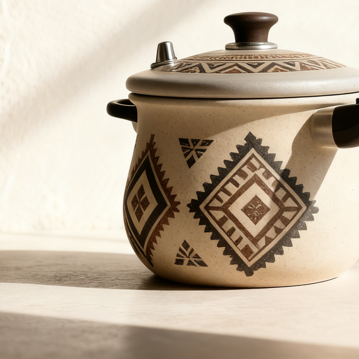 หม้อเซรามิกสไตล์คลาสสิกสำหรับทำอาหารตุ๋น