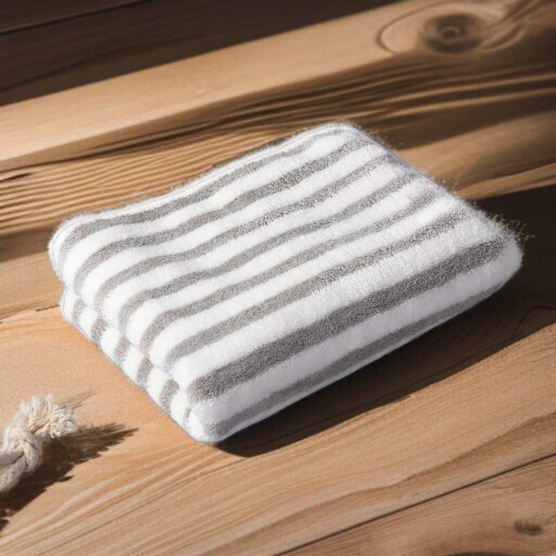 Kitchen Wipes Towel Soft And Delicate Outdoor Fine Stripes