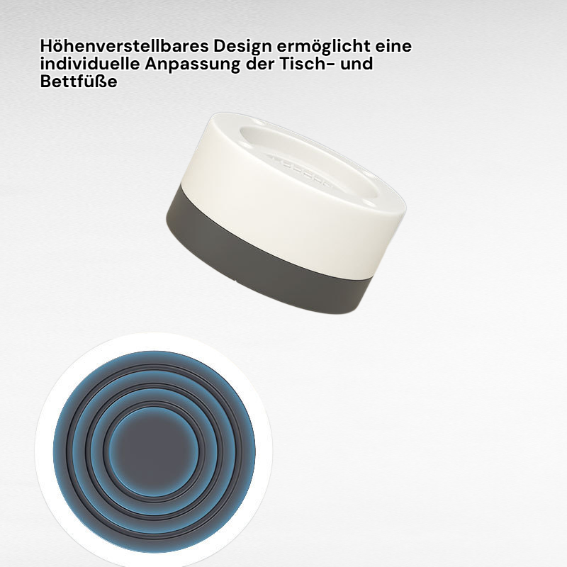 Möbel-Fußpolster, höhenverstellbare Tisch- und Bettfüße, multifunktionale Stützfüße