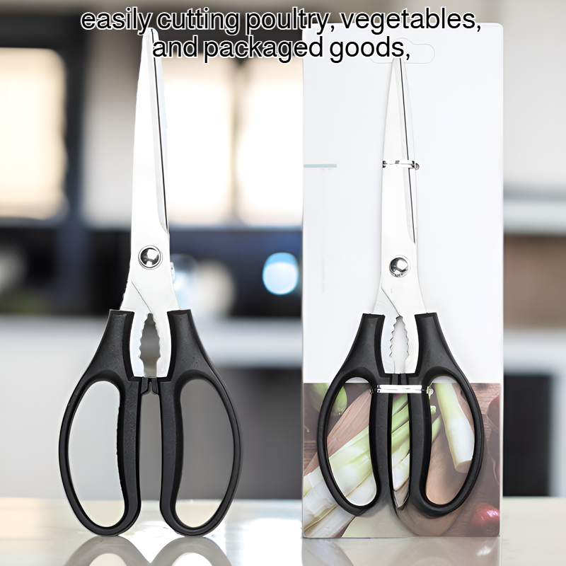 Multifunctional Stainless Steel Kitchen Scissors