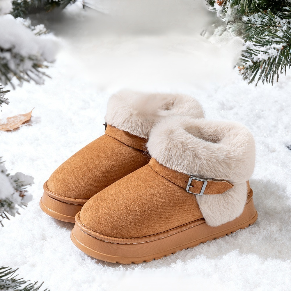 여성 방한 방수 미끄럼방지 털안감 아웃도어 슬리퍼