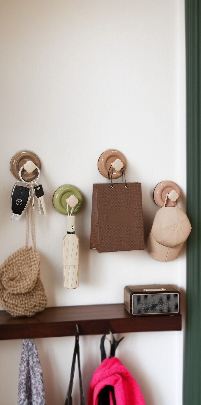 강력하중을 견디는 이동식 강력문후크