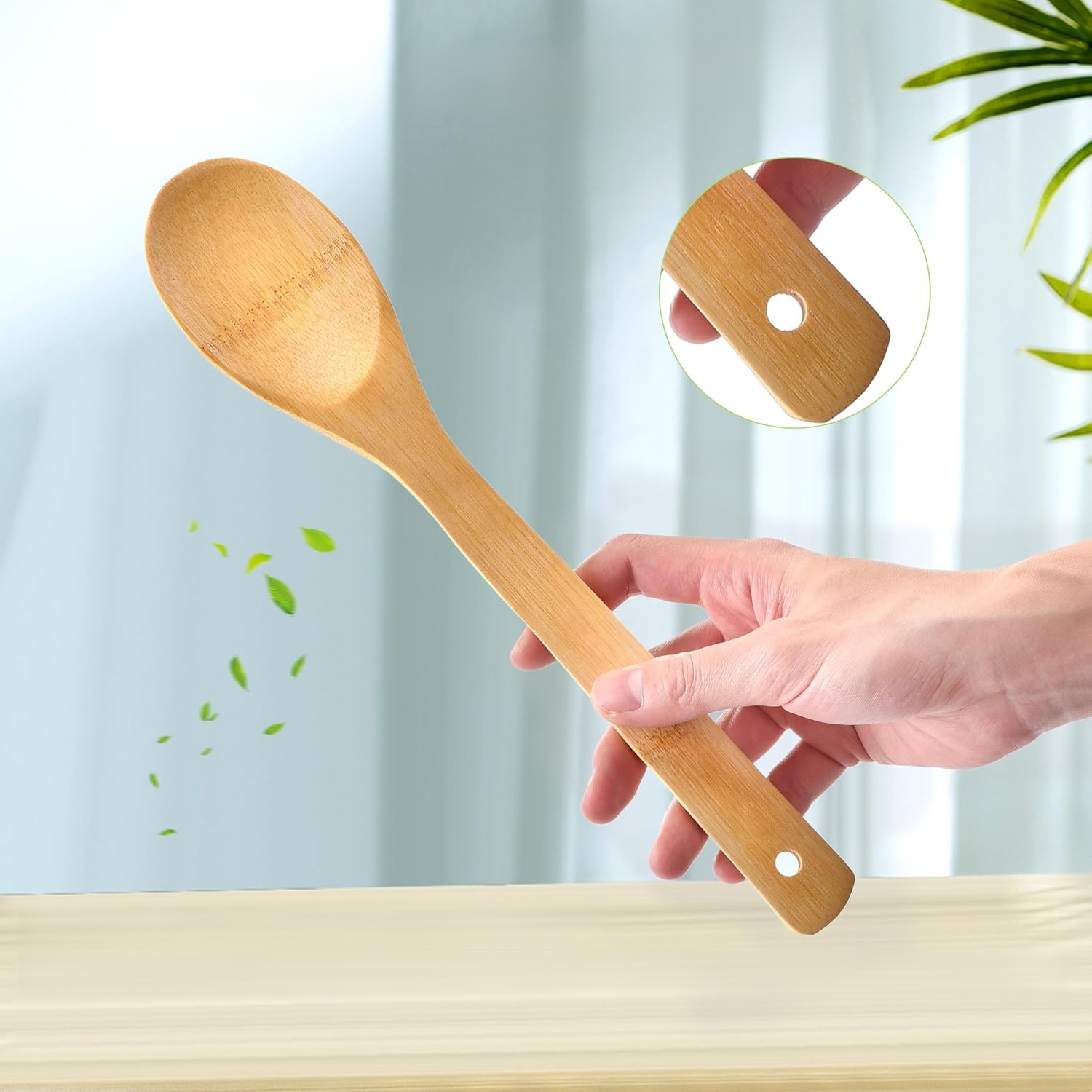 天然木製廚房用具套裝