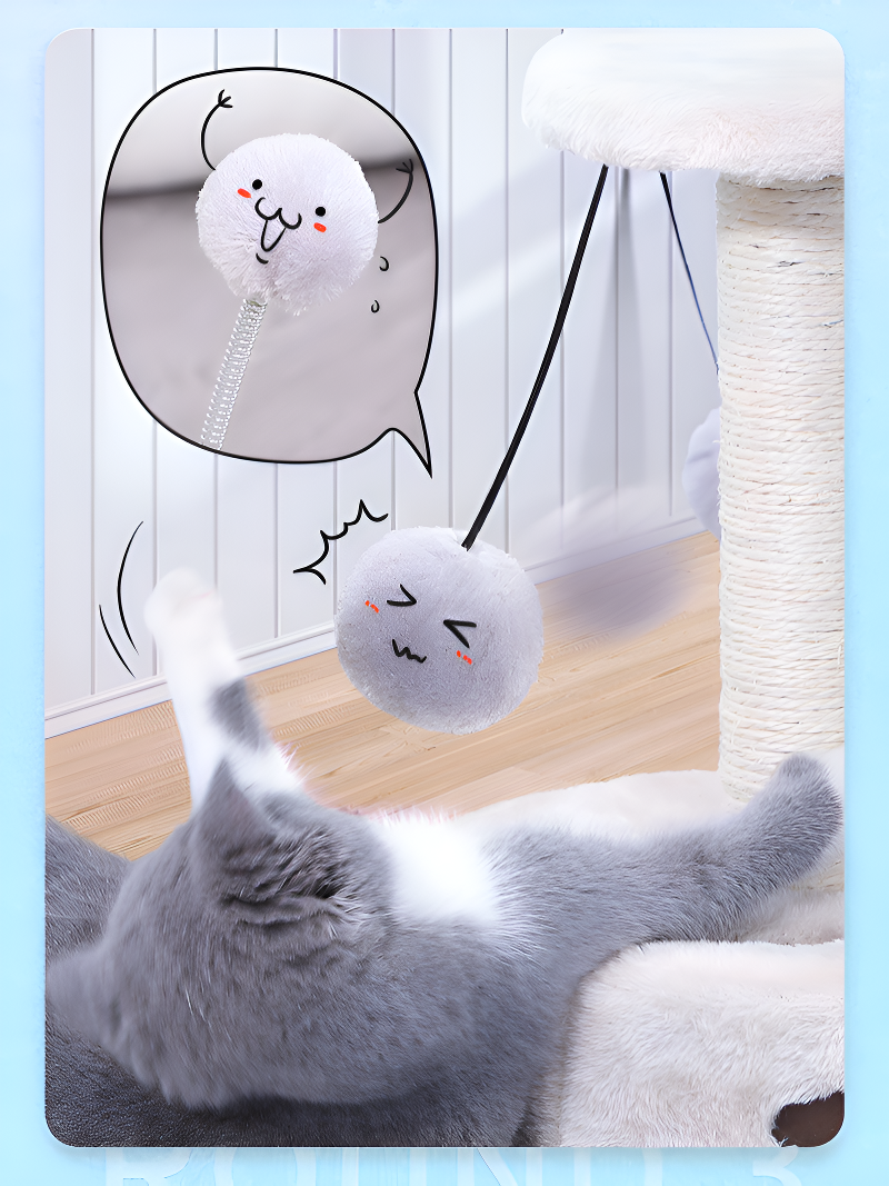 猫用回転盤タイプ爪とぎトイ